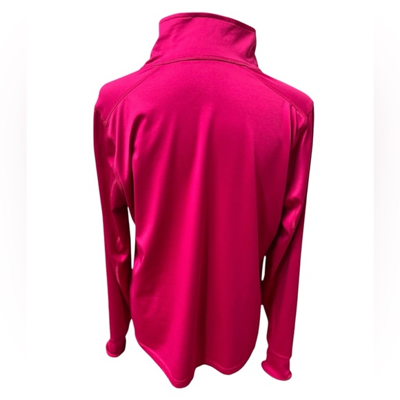 Danskin Now Women’s XL Pink Full Zip Jacket Semi-Fitted - Picture 3 of 10